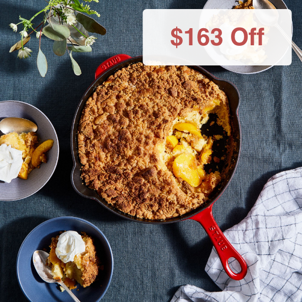 Staub Enameled Cast Iron Skillet