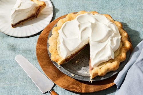 Black-Bottom Coconut Cream Pie 