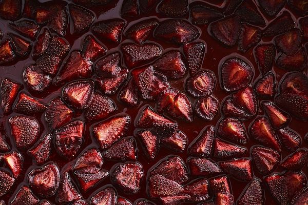 Michelle Polzine's Slow-Roasted Strawberries
