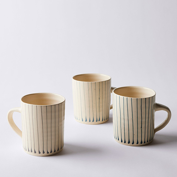 Handmade Lined Mug, by Wonki Ware