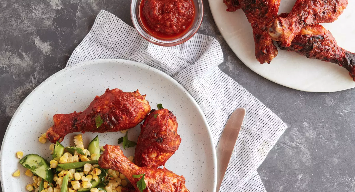 Whole30® and Keto BBQ Sauce With Oven “Grilled” Drumsticks