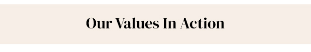 Our Values in Action