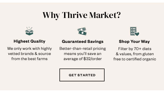Why Thrive Market?