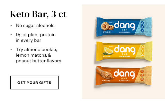 Keto Bar, 2 ct. Get your gifts.