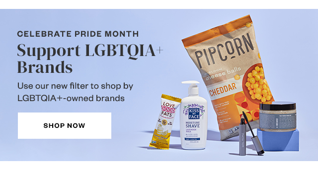 Support LGBTQIA+ Brands. Shop now.