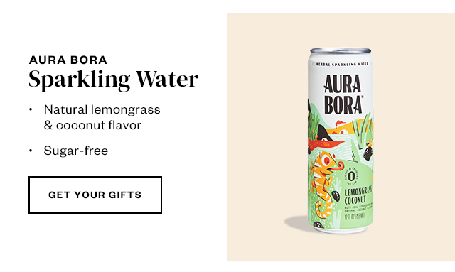 Aura Bora. Get your gifts.