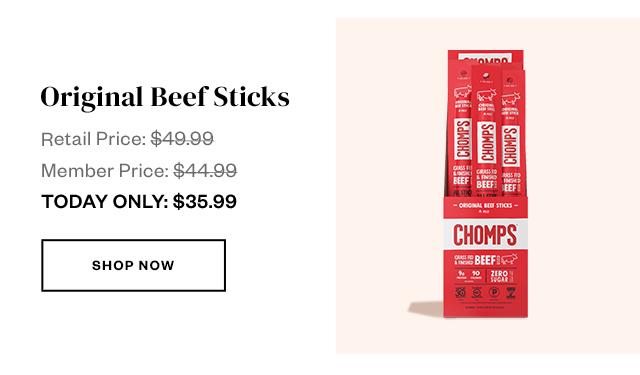 Original Beef Sticks. Shop now.