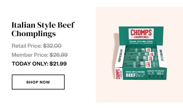 Italian Style Beef Chomplings. Shop now.