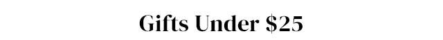 Gifts Under $25