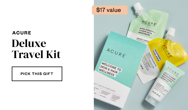 Acure. Pick this gift.