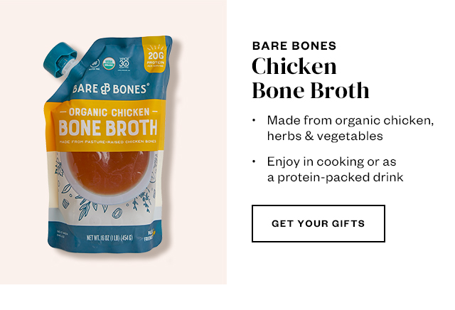 Bare Bones. Get Your Gifts.