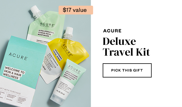 Acure. Pick this gift.