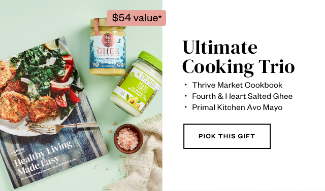 Ultimate Cooking Trio. Pick this gift.