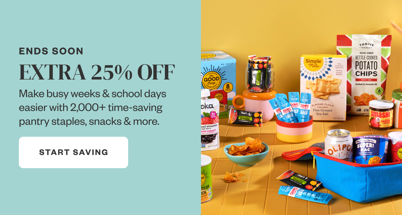 Ends Soon: EXTRA 25% OFF. Start Saving.