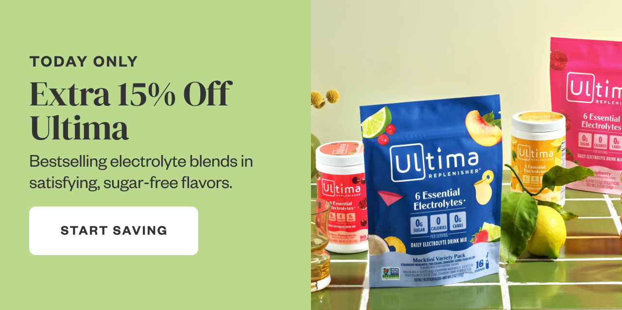 Today Only: Extra 15% Off Ultima