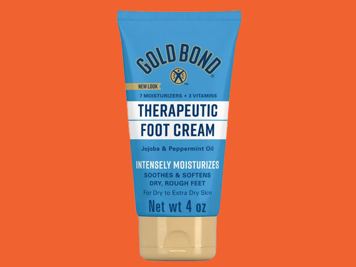 Gold Bond Therapeutic Foot Cream With Jojoba & Peppermint Oil