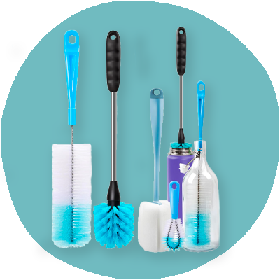 Holikme Bottle Brush Tube Cleaning Lab Set