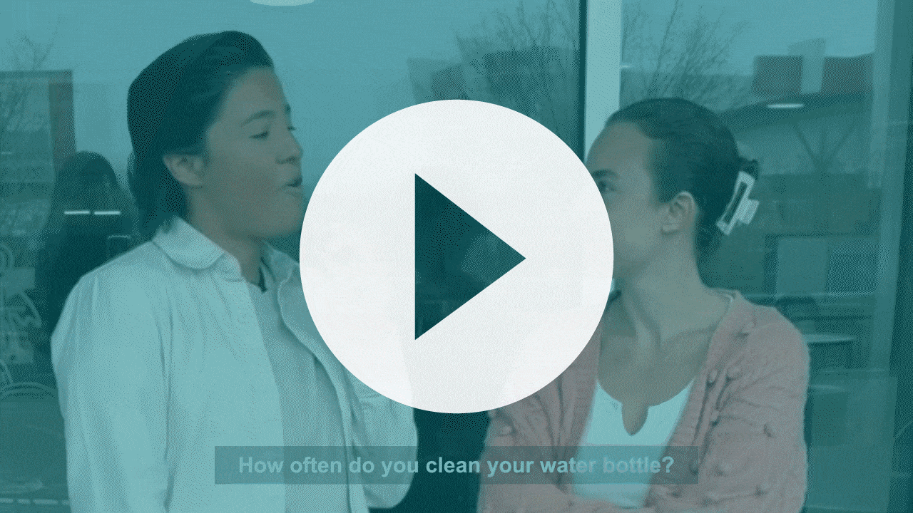 How often should you clean your water bottles?