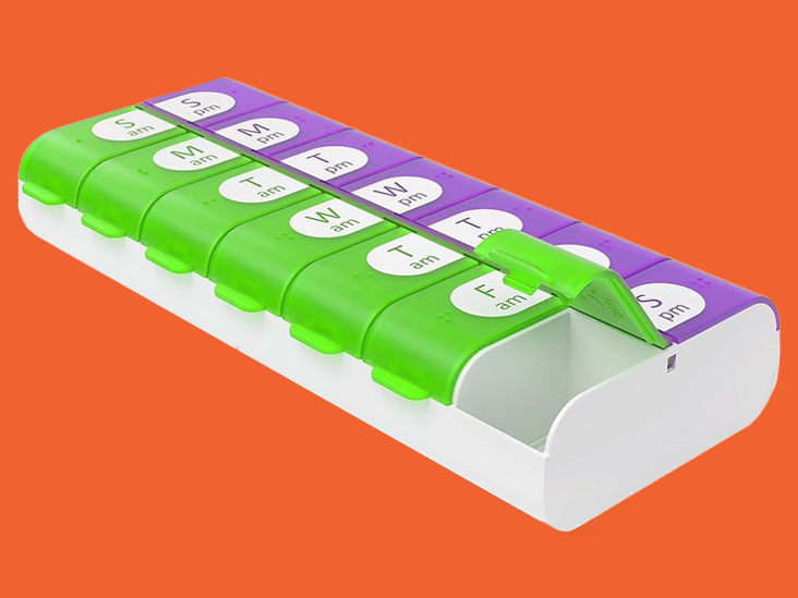 Ezy Dose Weekly 7-Day AM/PM Pill Organizer