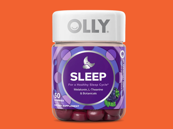 OLLY Sleep Blackberry Zen Gummy Supplements