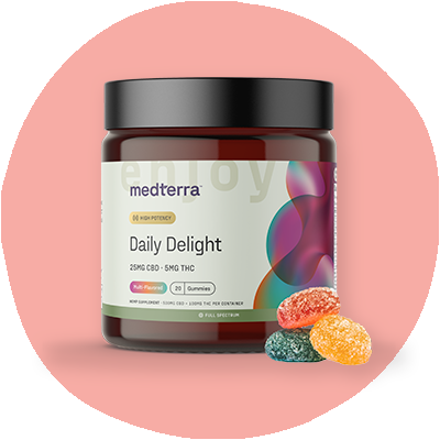 Medterra Daily Delight Hemp Gummies