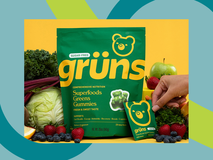 Grüns Superfoods Greens Gummies