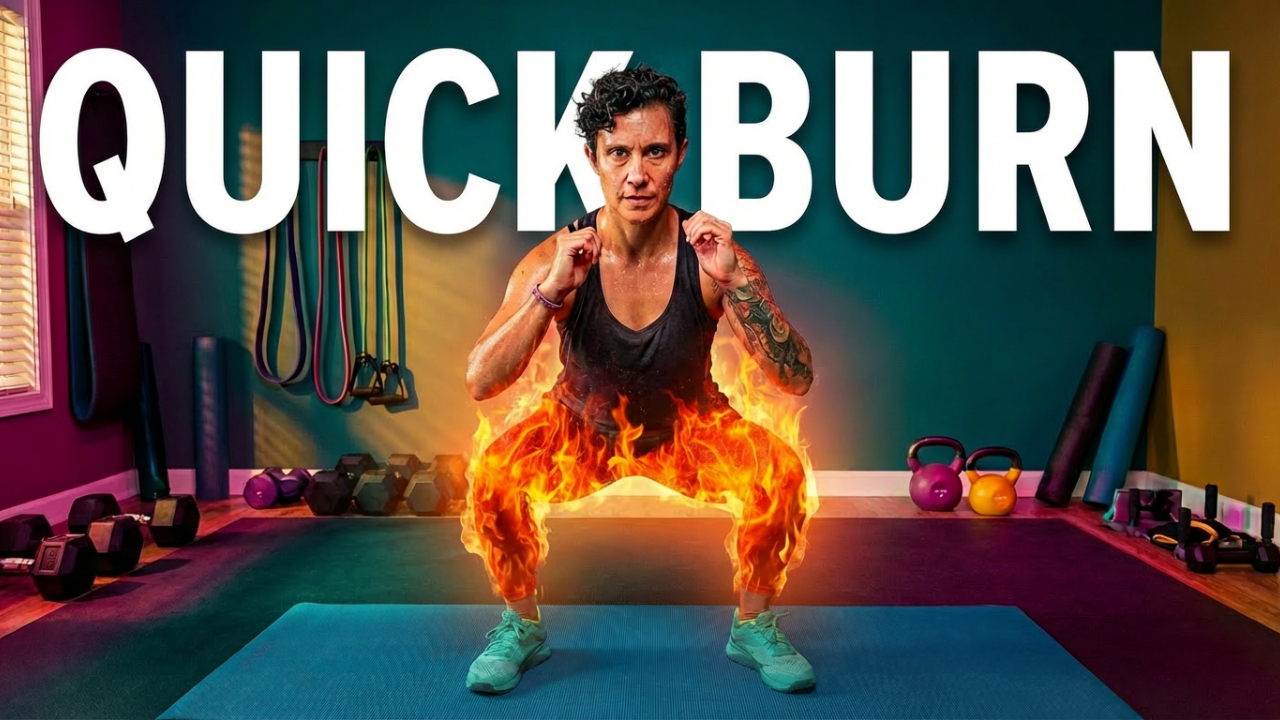 Burn Calories Fast with This 10-Minute HIIT Workout