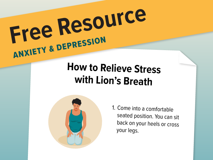How to Relieve Stress with Lion's Breath