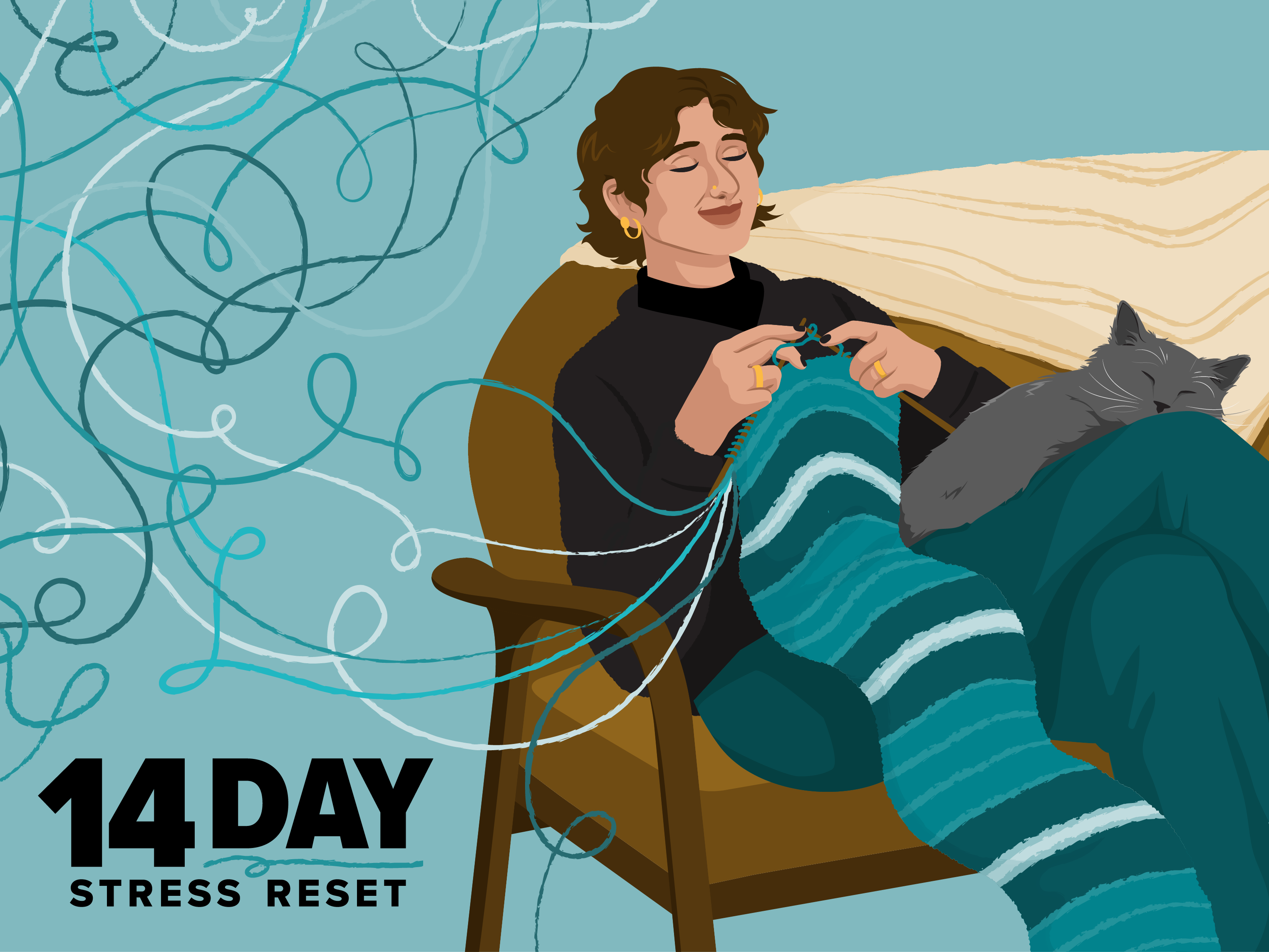 Join Healthline’s 14-Day Stress Reset Challenge