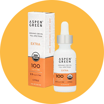 Aspen Green Extra Strength Full Spectrum CBD Oil