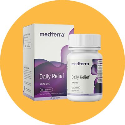 Medterra Daily Relief Isolate Capsules