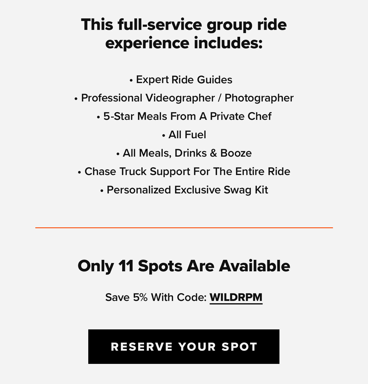 HOT RIGHT NOW - OTHER RIDERS ARE LOVING THIS DEAL