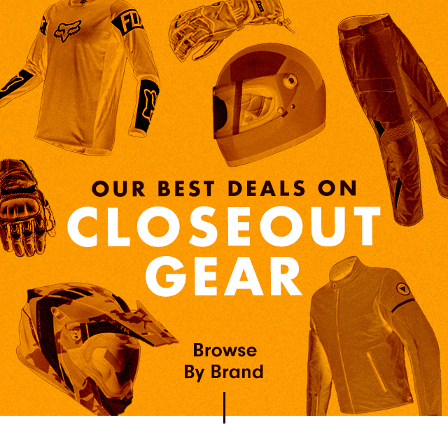 Going Fast! Closeout Gear Deals Cycle Gear