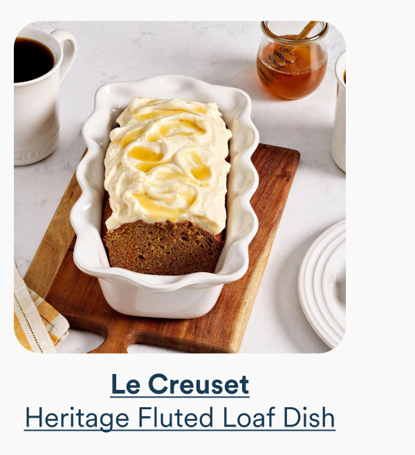 Le Creuset Heritage Fluted Loaf Dish