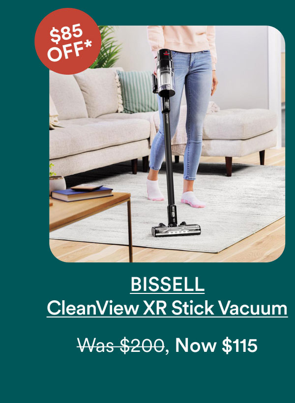 BISSELL CleanView XR Stick Vacuum Was $200, Now $115