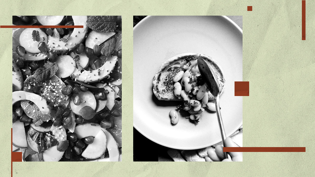 Cannabis leaf in ince