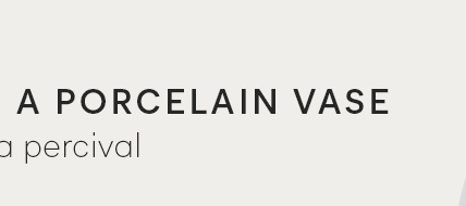 Single Flower In A Porcelain Vase