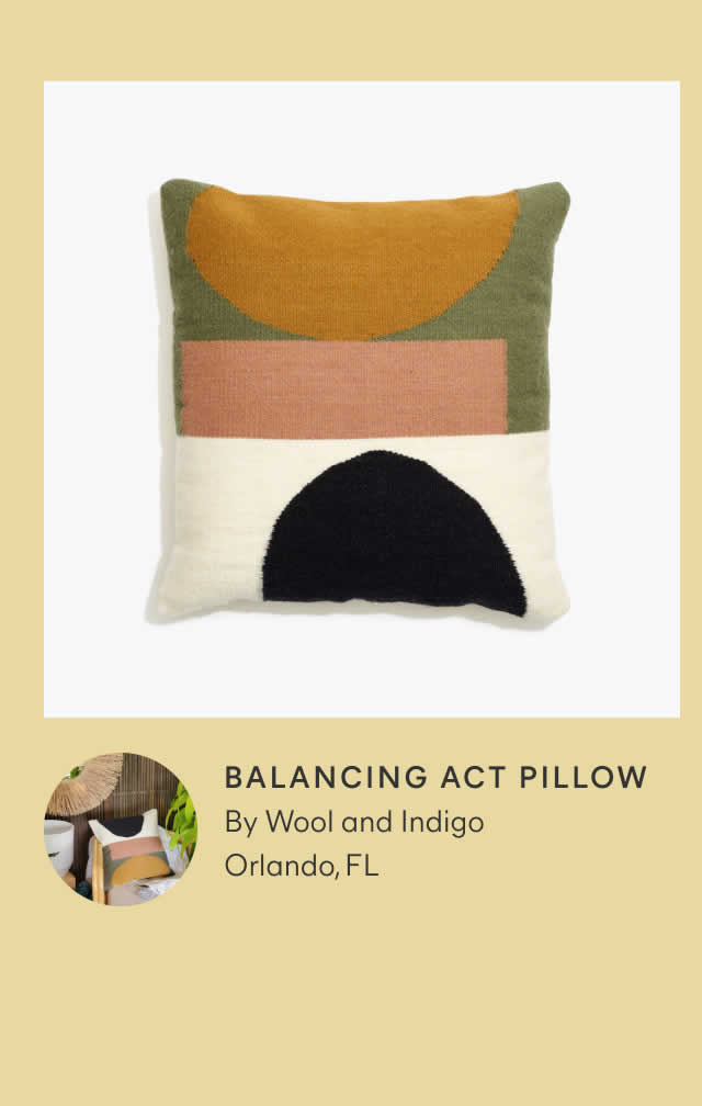 Balancing Act Pillow