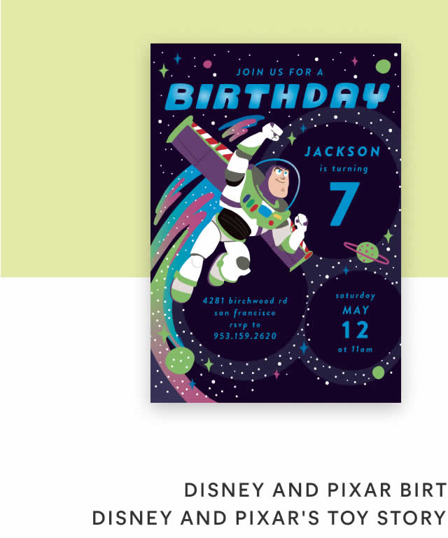 Disney and Pixar Birthday Buzz