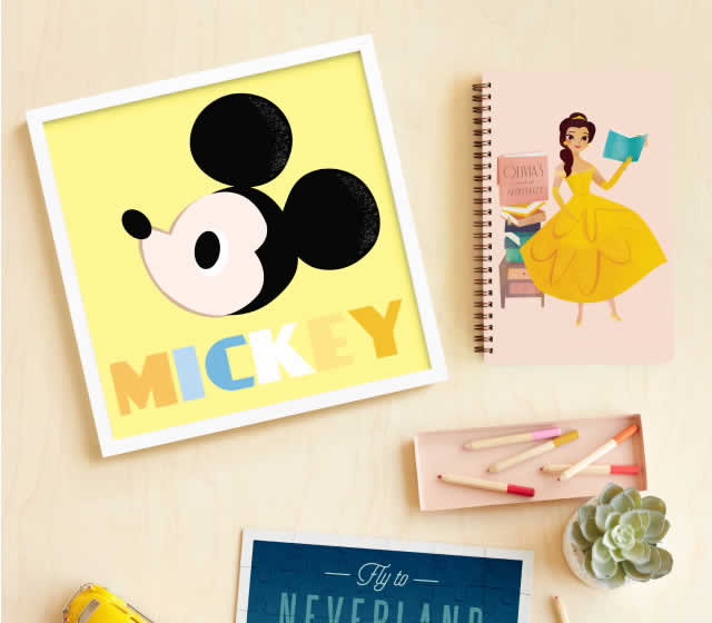 Disney and Pixar Artworks