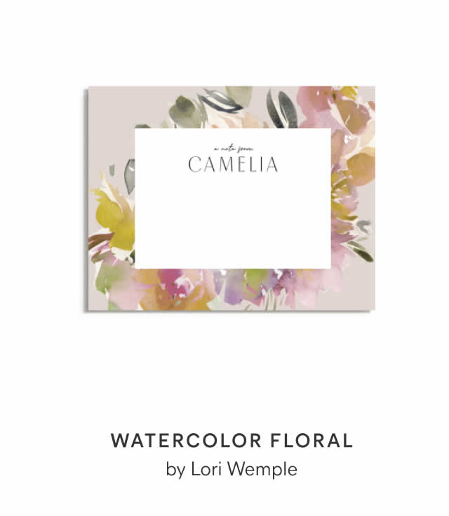 Watercolor Floral