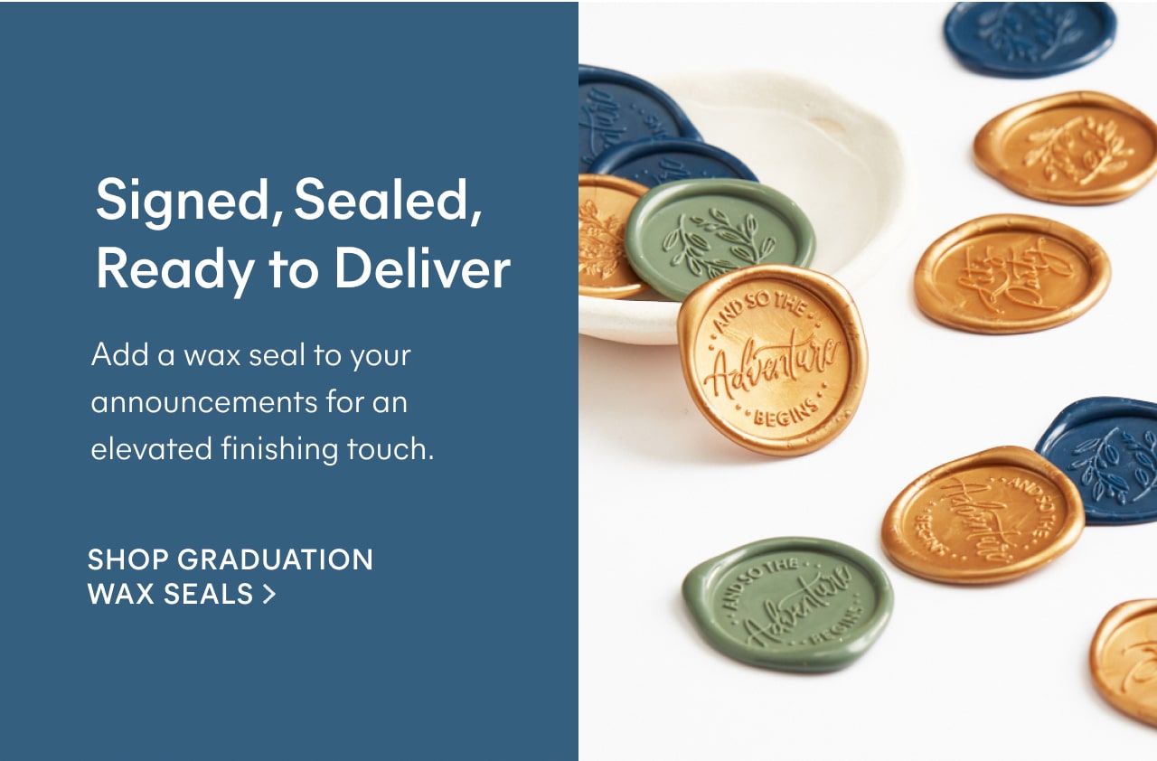 Shop Graduation Wax Seals