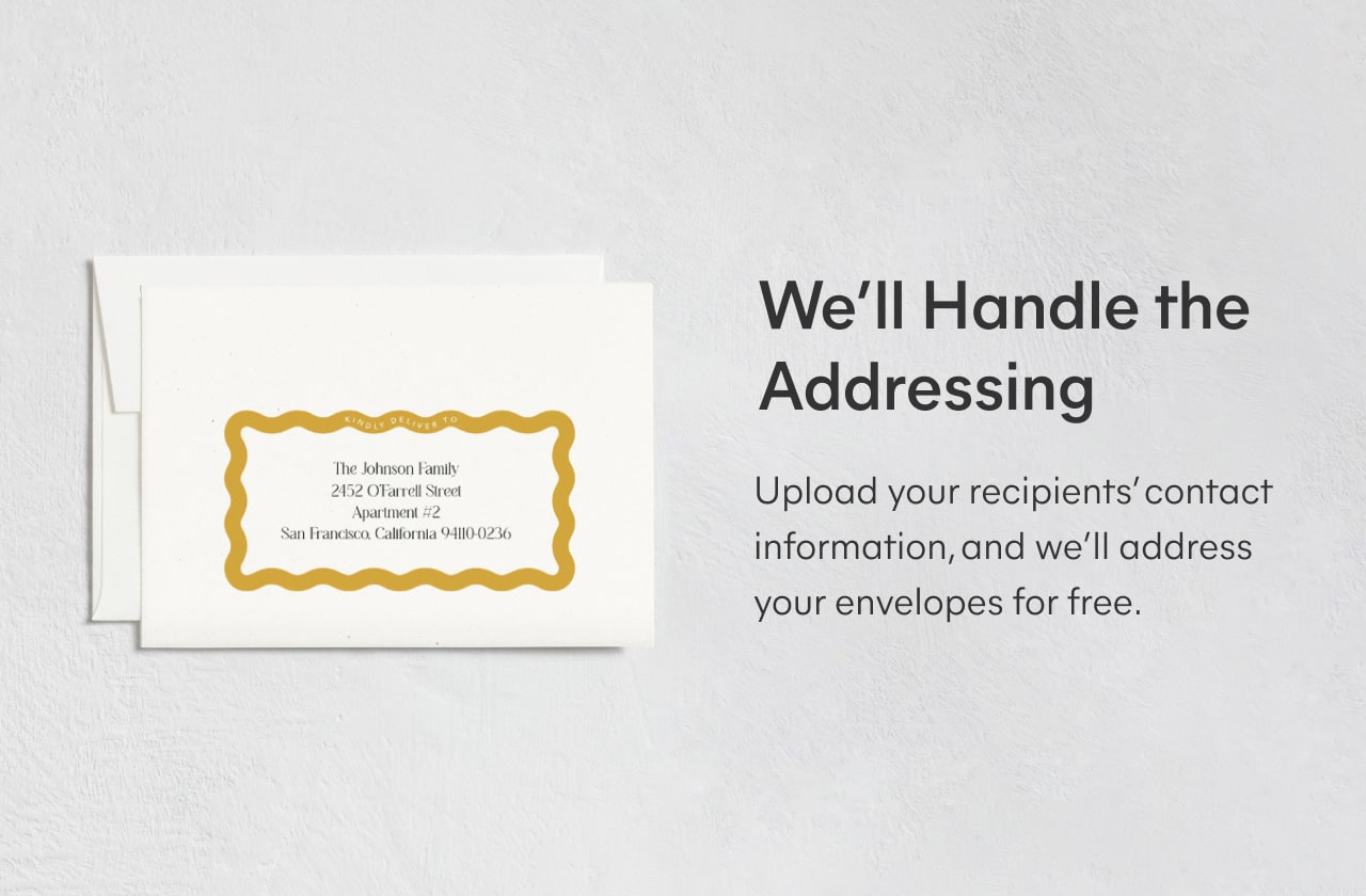 We'll Handle the Addressing