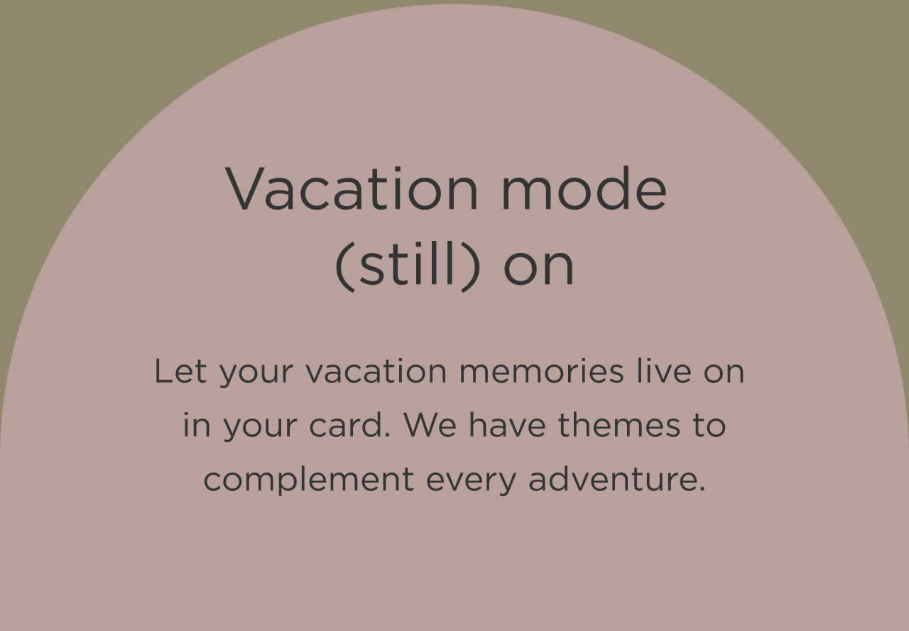 Vacation Mode (Still) On