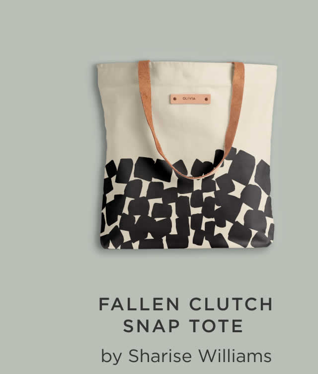 Fallen Clutch Snap Tote