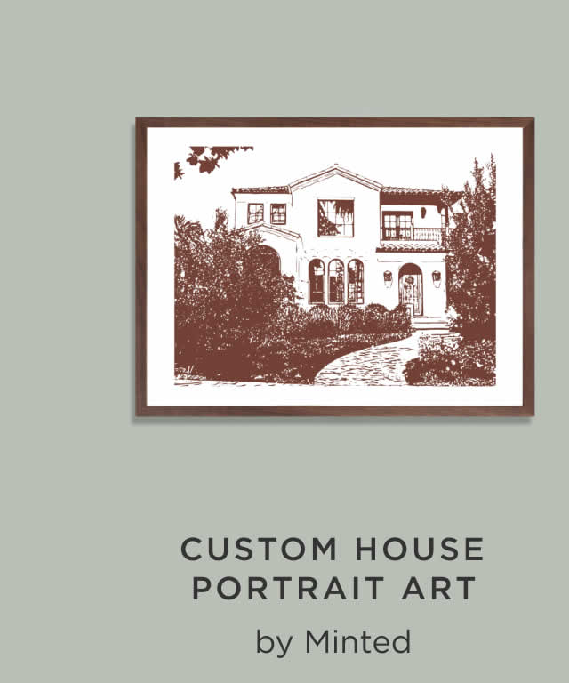 Custom House Portrait Art