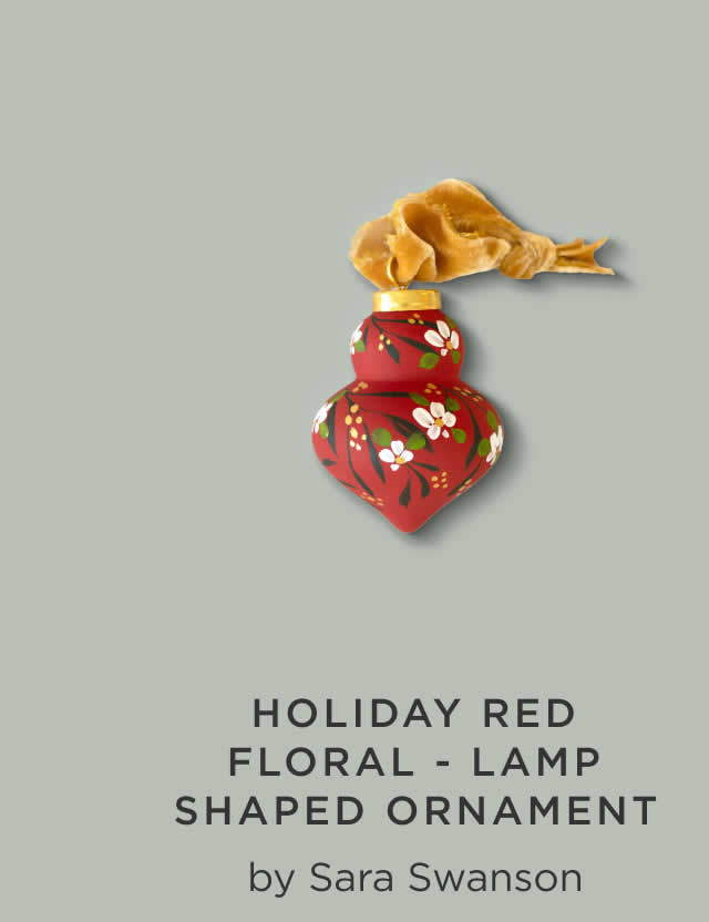 Holiday Red Floral