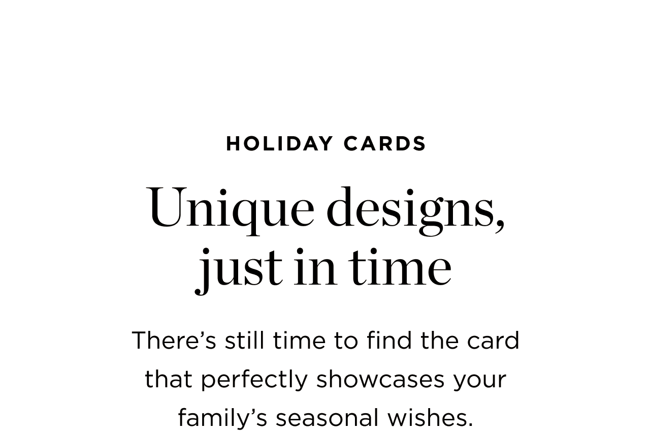 Unique Designs Just In Time