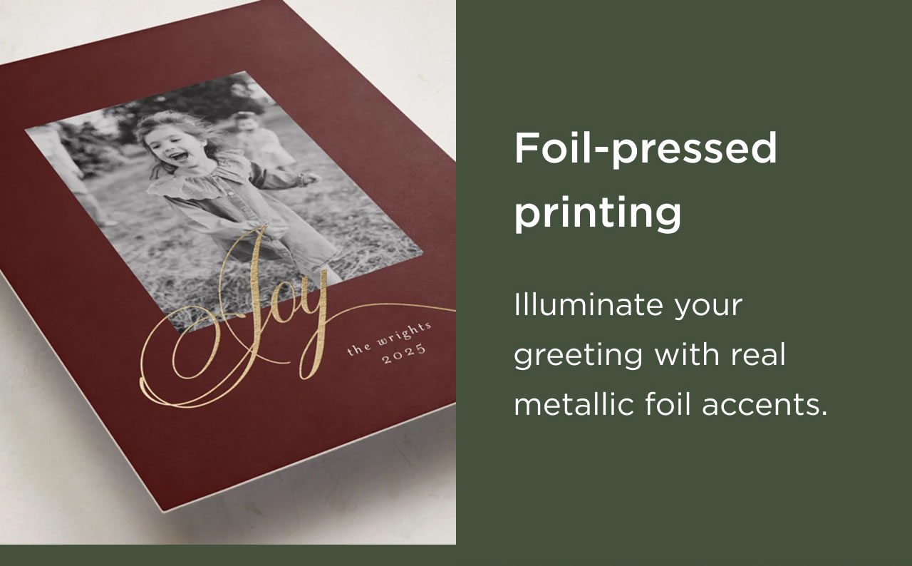 Foil-Pressed Printing