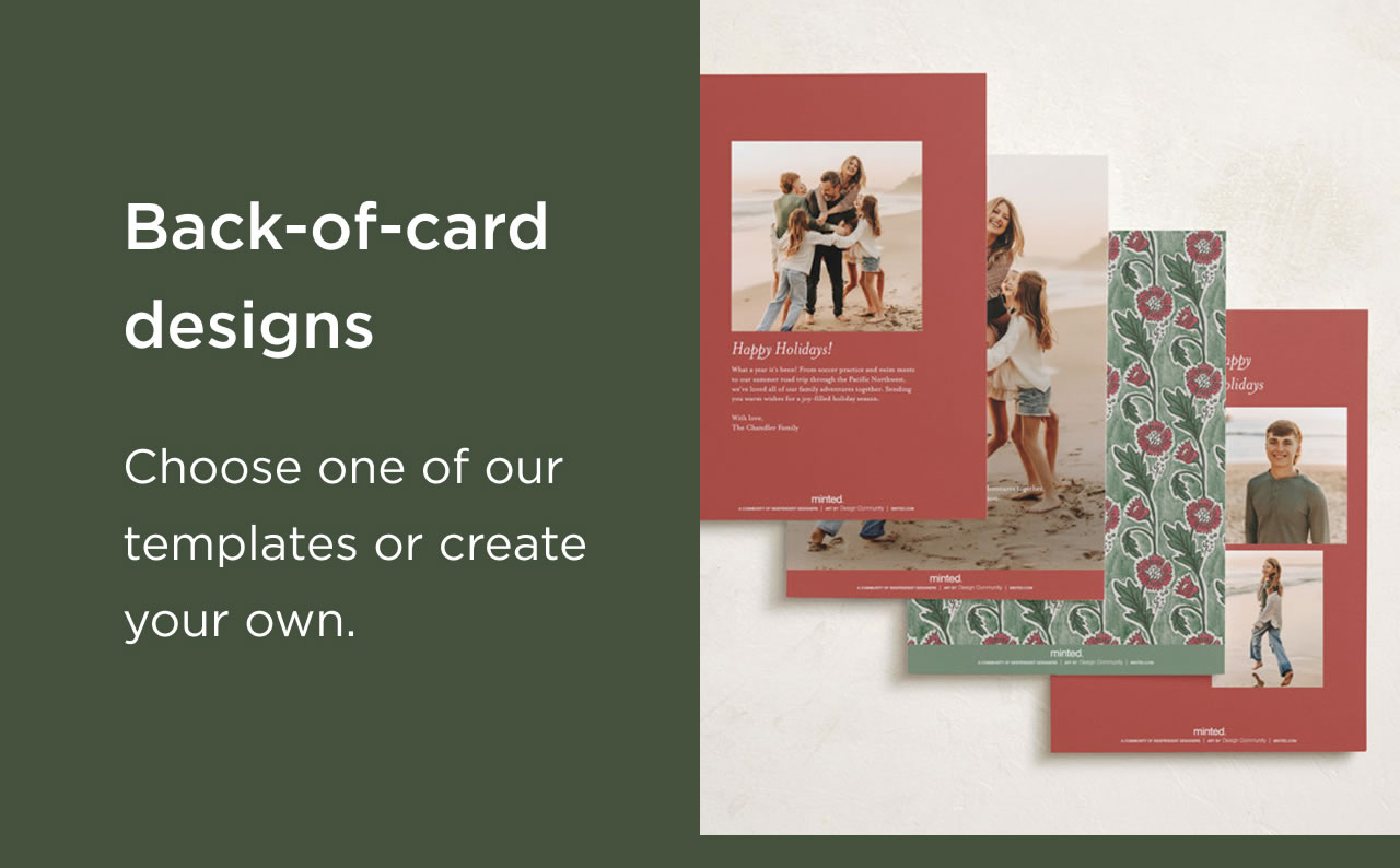 Back-of-card Designs